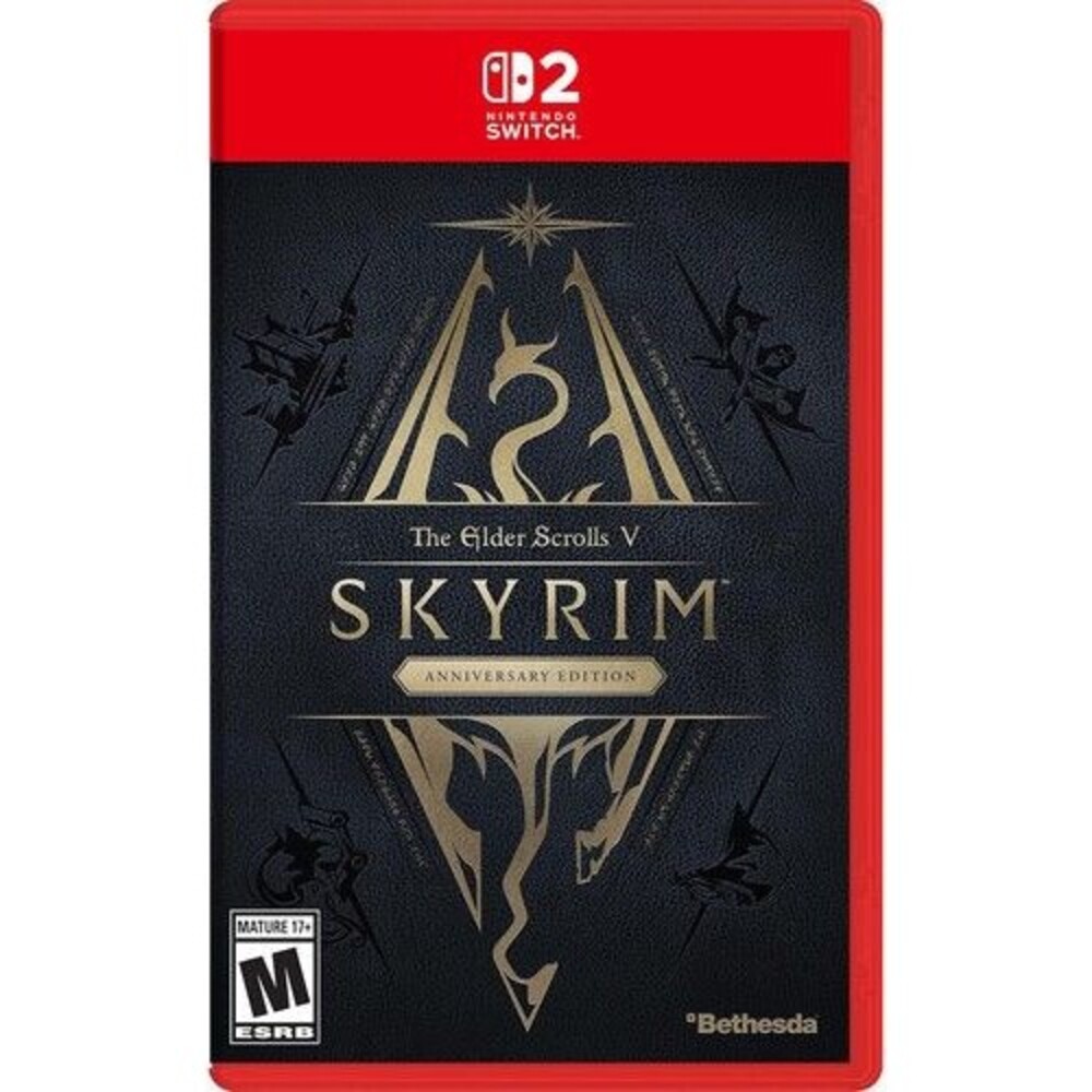 Skyrim Anniversary Edition for Nintendo Switch 2 (Code-in-Box) - Nintendo Switch